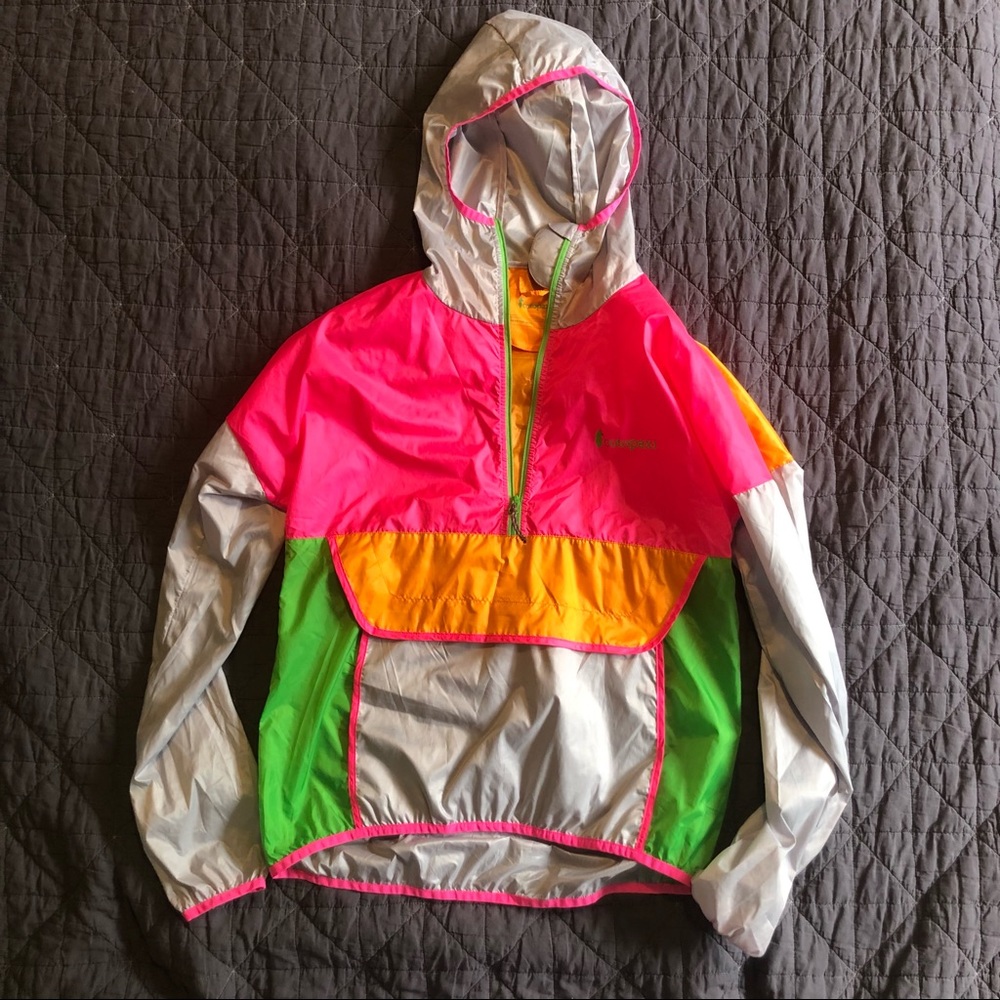Cotopaxi Teca Technical Windbreaker half-zip size small